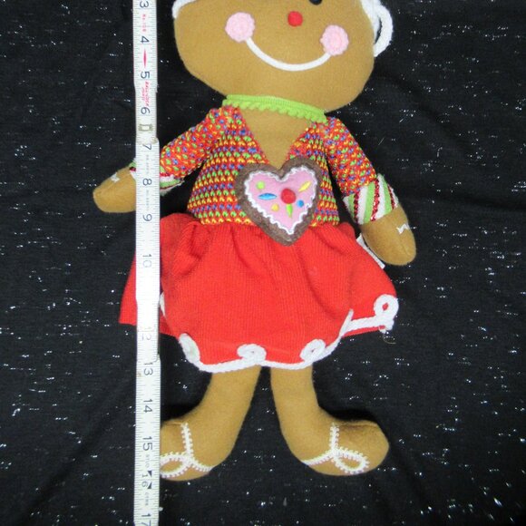 Christmas Plush Gingerbread Couple - Picture 8 of 10